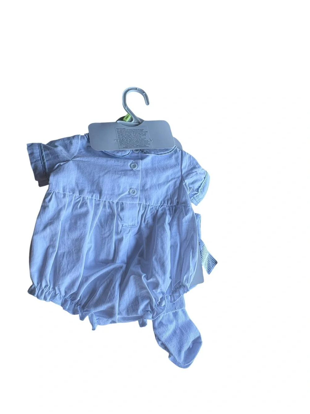 NWT Baby Essentials Cutest Little Blessing Layette Set 4pc Baptism Easter 3m Boy